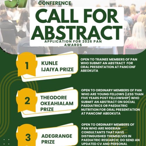 ABSTRACT SUBMISSION OPENS